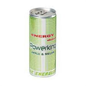 F-MANZANA-MELON POWERKING 250ML LATA 24UNDS