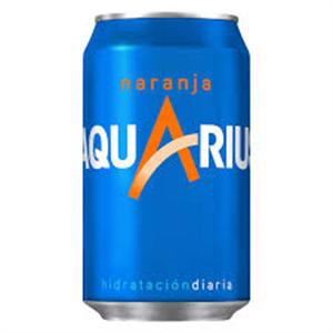 R- LATA AQUARIUS NARANJA LATA 33cl 24U